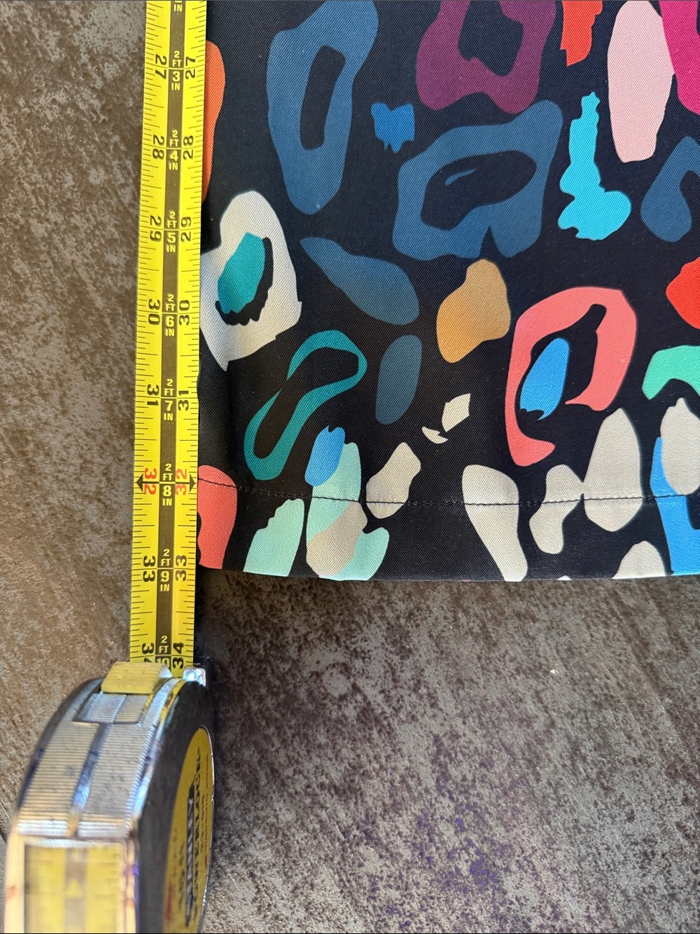 Growny Iro Colorful Leopard Print Wide Leg Pants - Picture 8 of 11